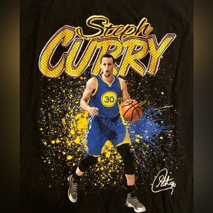 Steph Curry Warriors T-Shirt brand new medium